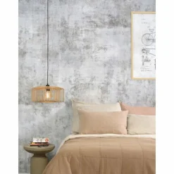 Style Boho-Chic-Good & Mojo Suspension BROMO Écru, 1 lumière