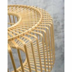 Style Boho-Chic-Good & Mojo Suspension BROMO Écru, 1 lumière