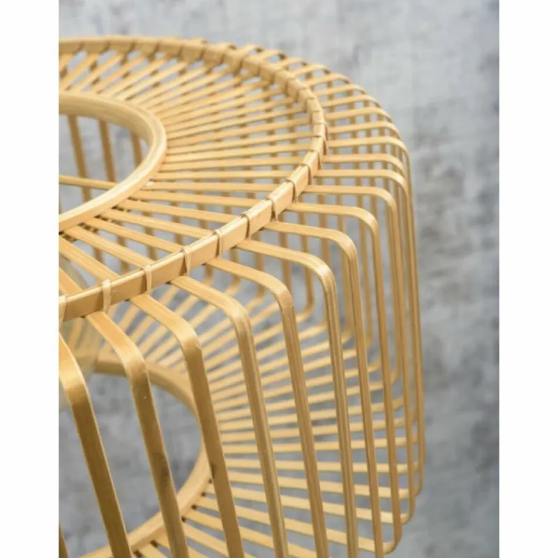 Style Boho-Chic-Good & Mojo Suspension BROMO Écru, 1 lumière