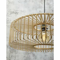 Style Boho-Chic-Good & Mojo Suspension BROMO Noir, 1 lumière