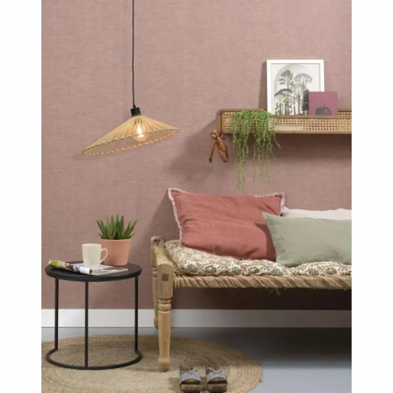 Style Boho-Chic-Good & Mojo Suspension BROMO Noir, 1 lumière