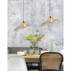 Style Boho-Chic-Good & Mojo Suspension BROMO Noir, 1 lumière