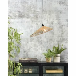 Style Boho-Chic-Good & Mojo Suspension BROMO Noir, 1 lumière