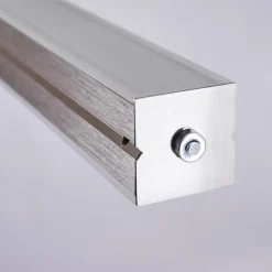 hofstein Suspension Goun LED Nickel mat, 2 lumières