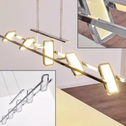 hofstein Suspension Gravendal LED Chrome, 5 lumières