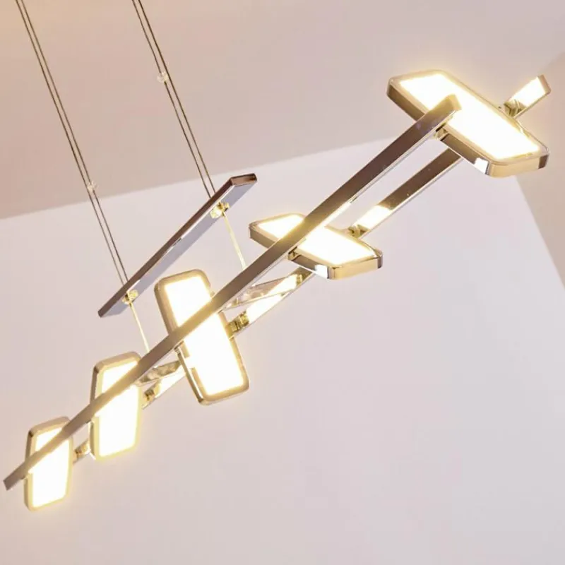 hofstein Suspension Gravendal LED Chrome, 5 lumières