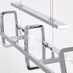 hofstein Suspension Gravendal LED Chrome, 5 lumières