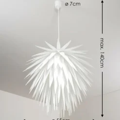 hofstein Suspension Grinder Blanc, 1 lumière