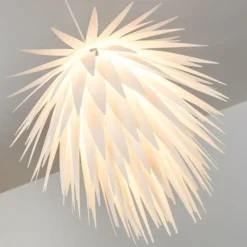 hofstein Suspension Grinder Blanc, 1 lumière