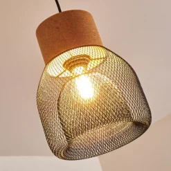 hofstein Suspension Grongroft Brun, Noir, 1 lumière