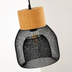 hofstein Suspension Grongroft Brun, Noir, 1 lumière