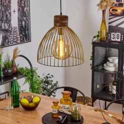 Luminaires Scandinaves-hofstein Suspension Grunnfjord Laiton, 1 lumière