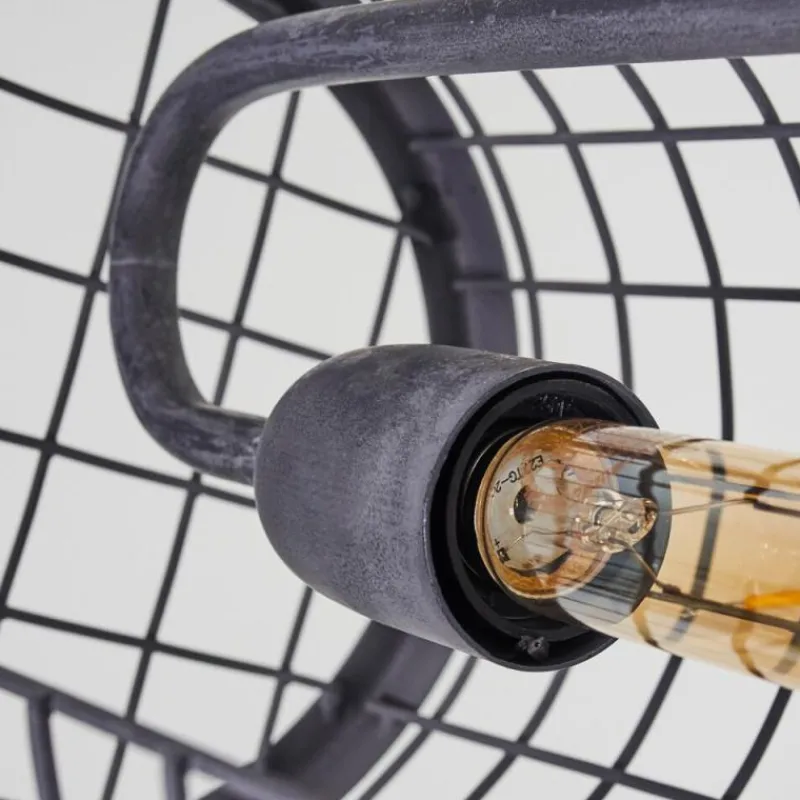 hofstein Suspension Gullvik Argent Oxydé, 2 lumières