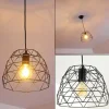 Lampes Industrielles-hofstein Suspension Hajom Noir, 1 lumière