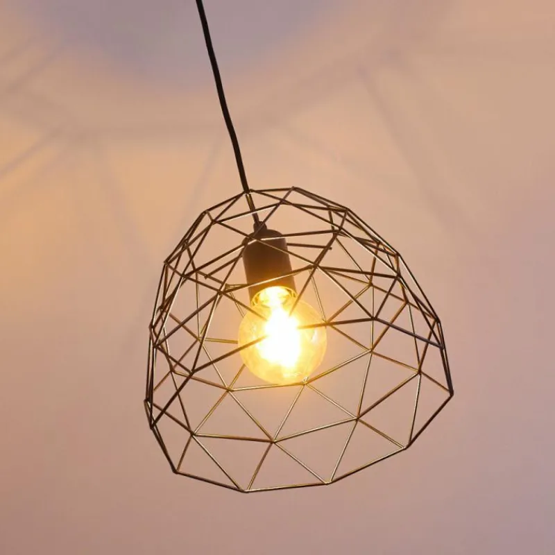 Lampes Industrielles-hofstein Suspension Hajom Noir, 1 lumière