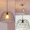 Lampes Industrielles-hofstein Suspension Hajom Noir, 1 lumière