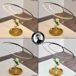 hofstein Suspension Harpeth LED Noir, 1 lumière