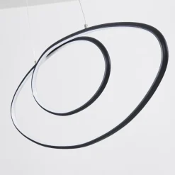 hofstein Suspension Harpeth LED Noir, 1 lumière