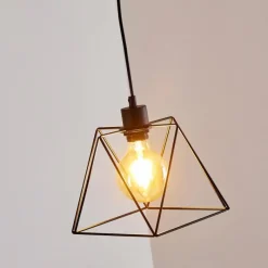 Lampes Industrielles-hofstein Suspension Havel Noir, 1 lumière