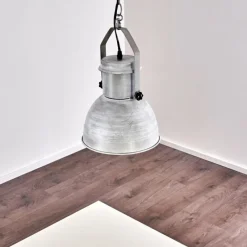 Lampes Industrielles-hofstein Suspension Hedemora Gris, 1 lumière