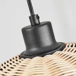 Style Boho-Chic-hofstein Suspension Heldal Noir, 1 lumière