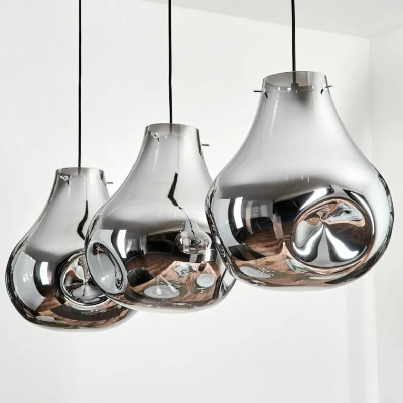 hofstein Suspension Herisau Noir, 3 lumières