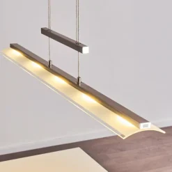 hofstein Suspension Hogana LED Acier inoxydable, 5 lumières* Suspensions