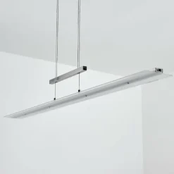 hofstein Suspension Hogana LED Nickel mat, 1 lumière