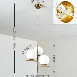 hofstein Suspension Hogatza Laiton, 3 lumières