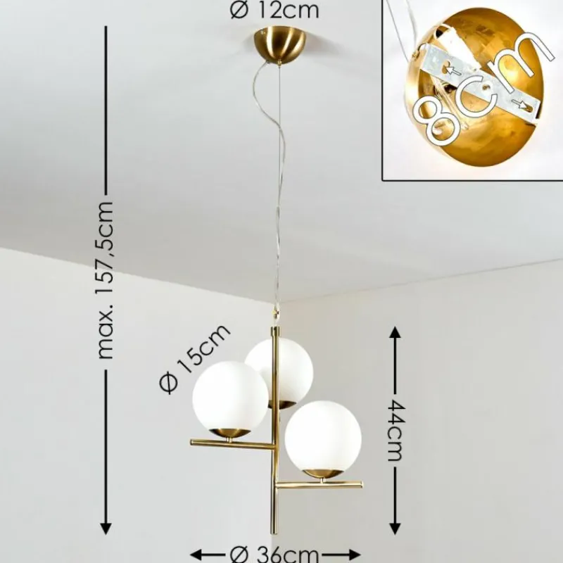 hofstein Suspension Hogatza Laiton, 3 lumières