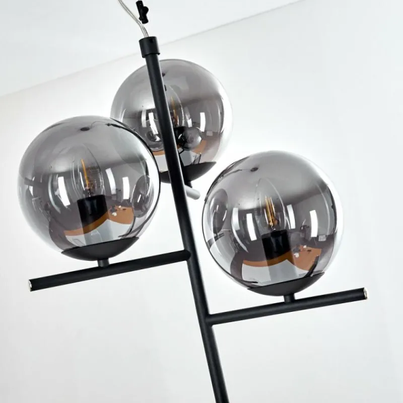 hofstein Suspension Hogatza Noir, 3 lumières