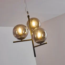 hofstein Suspension Hogatza Noir, 3 lumières