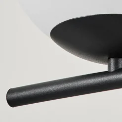 hofstein Suspension Hogatza Noir, 3 lumières