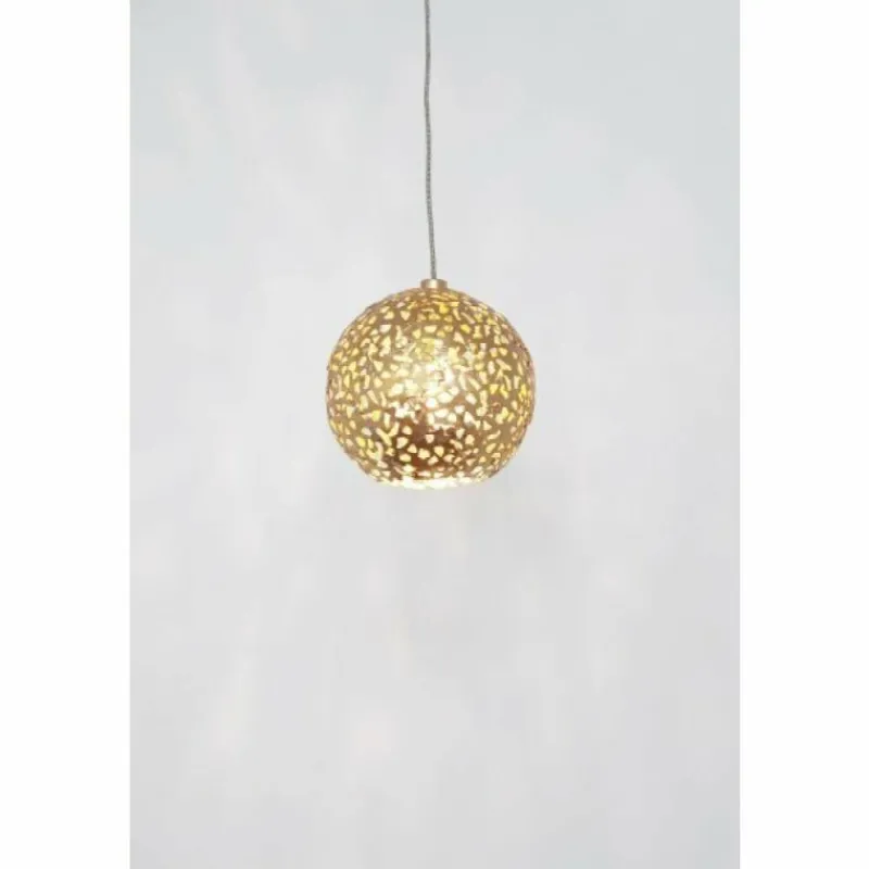 Lampes Dorées-Luminaires Holländer Suspension Holländer CAPPUCCINO Or, 1 lumière