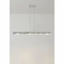 Luminaires Holländer Suspension Holländer CASTELLO LED Argenté, 6 lumières* Suspensions