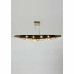 Lampes Dorées-Luminaires Holländer Suspension Holländer CHIASSO LED Or, 4 lumières