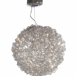 Lampes À Boules-Luminaires Holländer Suspension Holländer DIRIGIBILE Argenté, 20 lumières