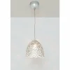 Luminaires Holländer Suspension Holländer LILY GRANDE Argenté, 1 lumière* Suspensions
