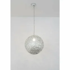 Luminaires Rustiques-Luminaires Holländer Suspension Holländer LILY PICCOLO Argenté, 1 lumière