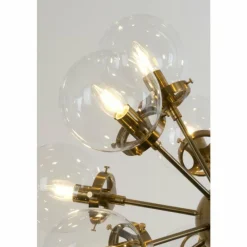 Luminaires Holländer Suspension Holländer MOLTIPLICATORE Or, Laiton, 18 lumières