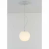 Lampes À Boules-Luminaires Holländer Suspension Holländer MOON Blanc, 1 lumière