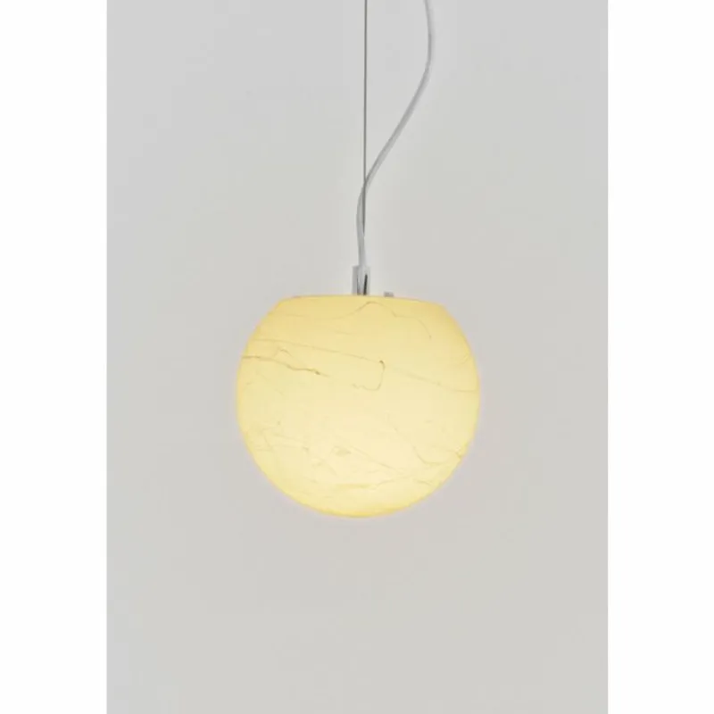 Lampes À Boules-Luminaires Holländer Suspension Holländer MOON Blanc, 1 lumière