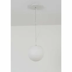Lampes À Boules-Luminaires Holländer Suspension Holländer MOON Blanc, 1 lumière