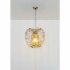 Lampes Dorées-Luminaires Holländer Suspension Holländer PROTETTO Or, 1 lumière