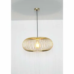 Lampes Dorées-Luminaires Holländer Suspension Holländer PROTETTO Or, 1 lumière