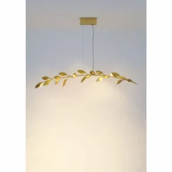 Luminaires Rustiques-Luminaires Holländer Suspension Holländer RISO Or, 11 lumières