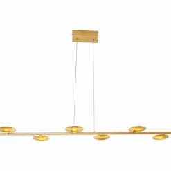 Lampes Dorées-Luminaires Holländer Suspension Holländer SIMULATORE LED Or, 6 lumières