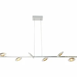 Luminaires Holländer Suspension Holländer SIMULATORE LED Argenté, 6 lumières* Éclairage Led