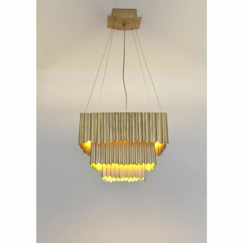 Lampes Dorées-Luminaires Holländer Suspension Holländer SIPARIO Or, 1 lumière