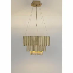 Lampes Dorées-Luminaires Holländer Suspension Holländer SIPARIO Or, 1 lumière